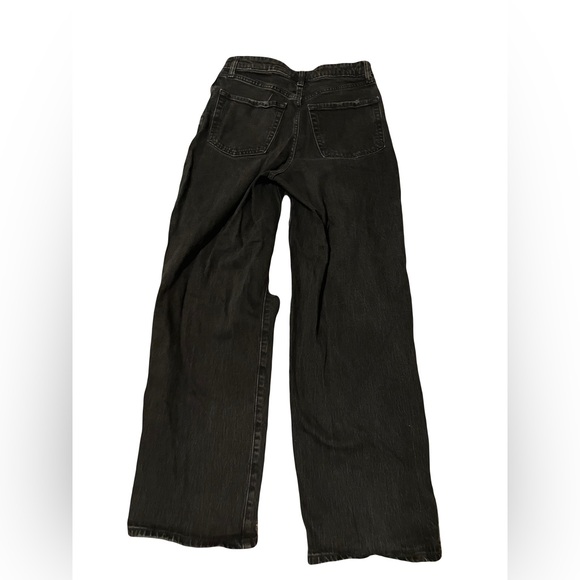 Wild Fable black baggy high rise ripped jeans - Picture 3 of 4